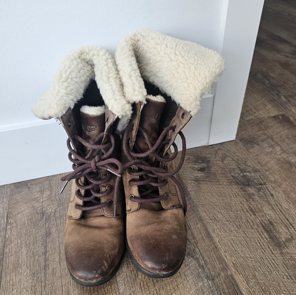 Wedge winter boots - Picture 2 of 3